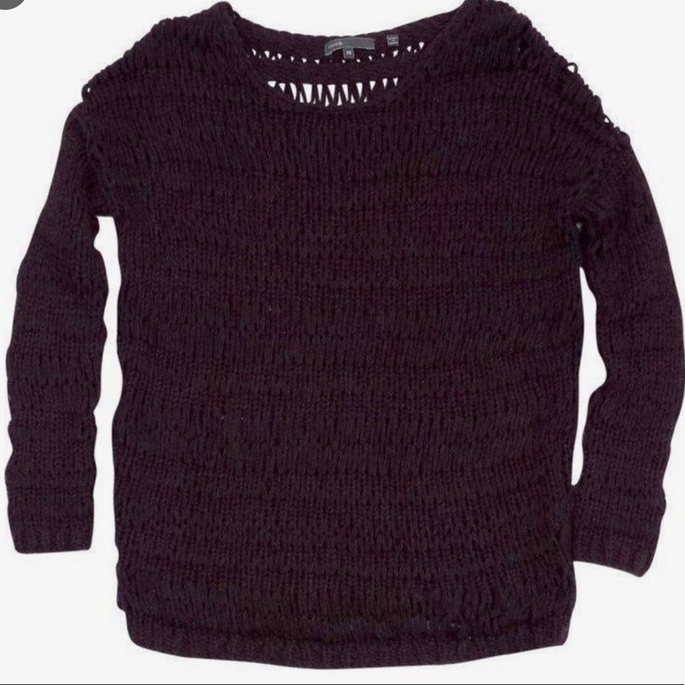 Purple Vince Sweater